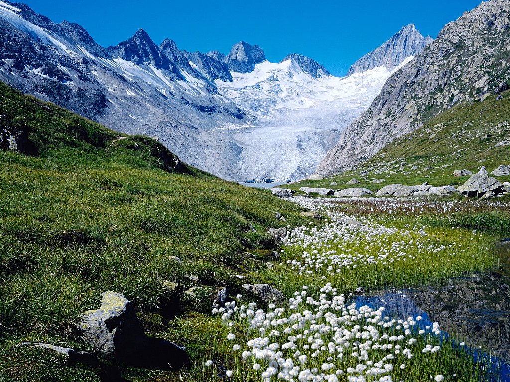 Unteraargletscher, Switzerland